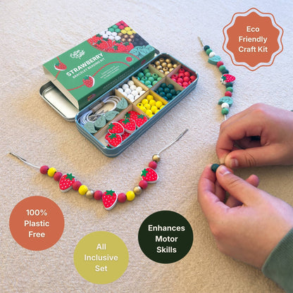 Strawberry Bracelet Bead Kit