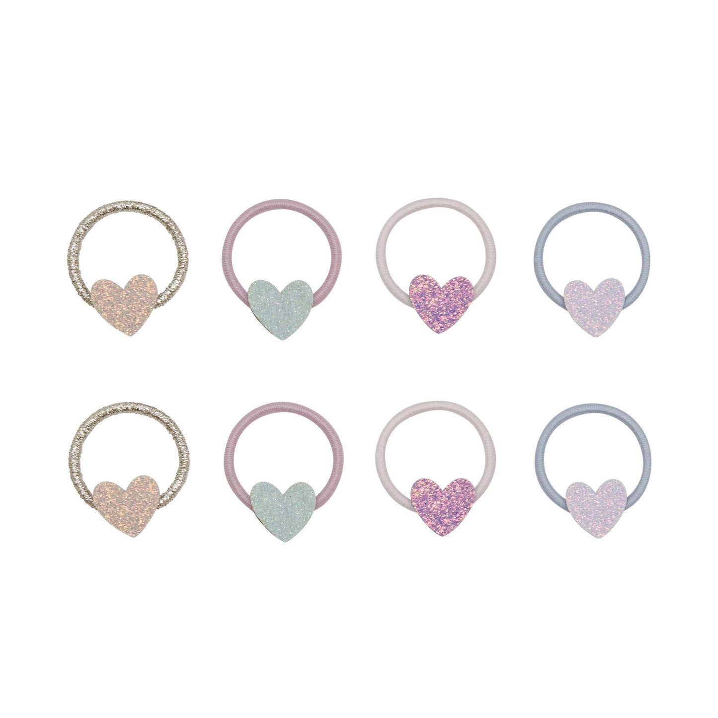 Teeny Heart Mini Hair Ties
