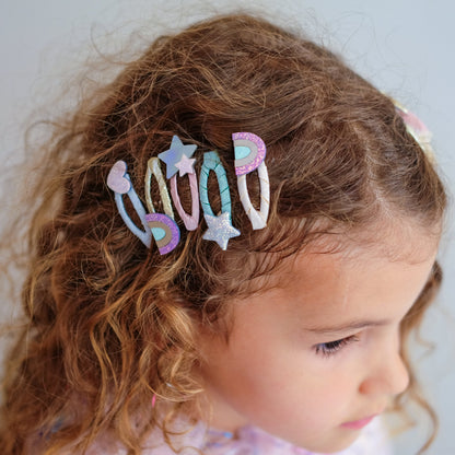 Rainbow Mini Hair Clips