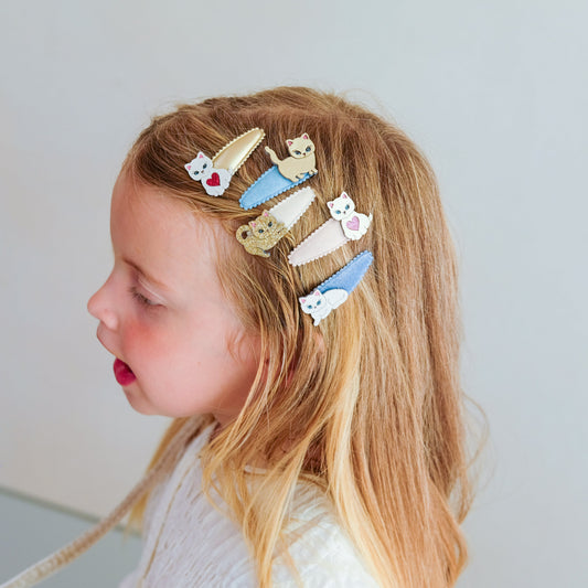 Cutey Kitten Mini Hair Clips