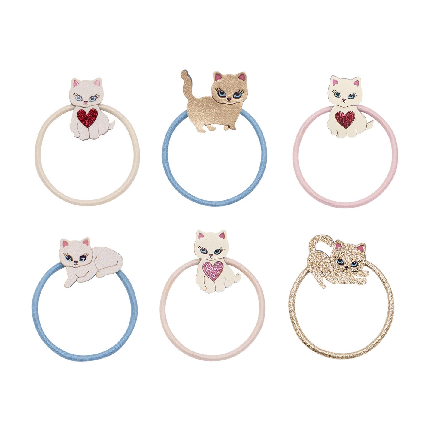 Cutey Kitten Hair Ties