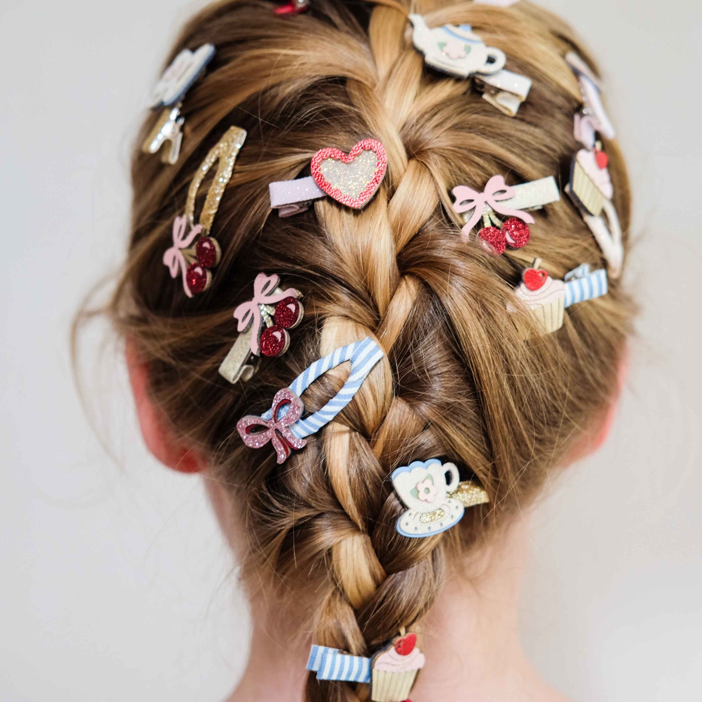 Fancy Cherries Salon Hair Clips
