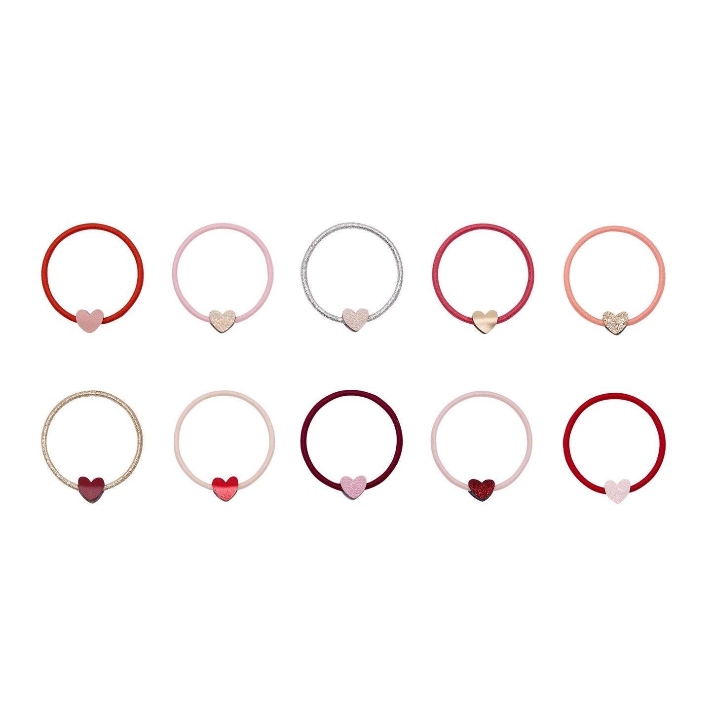 Teeny Weeny Heart Hair Ties