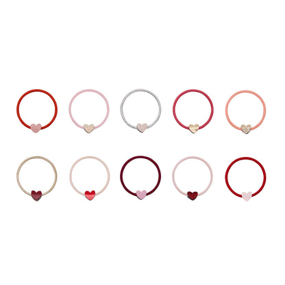 Teeny Weeny Heart Hair Ties