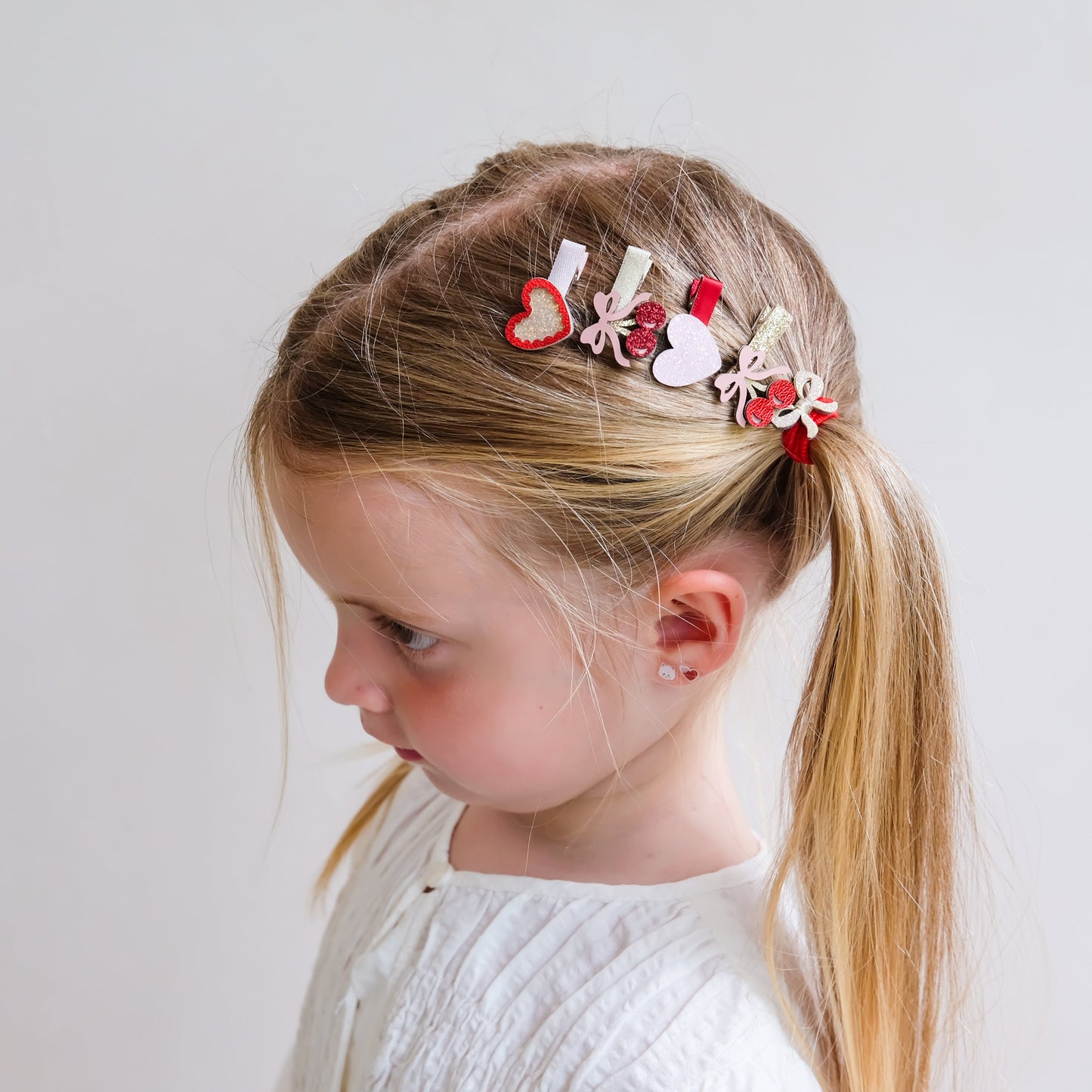 Fancy Cherries Salon Hair Clips