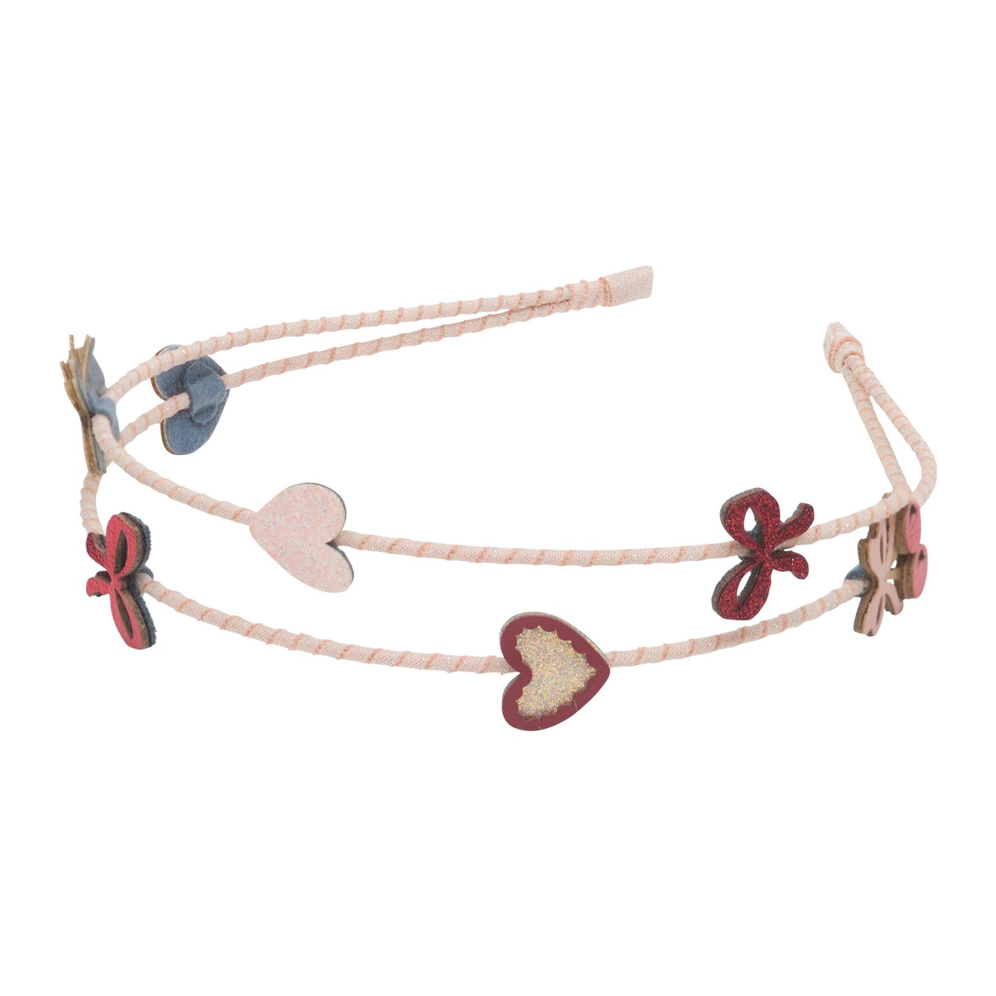 Fancy Cherries Double Headband