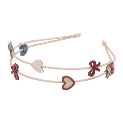 Fancy Cherries Double Headband