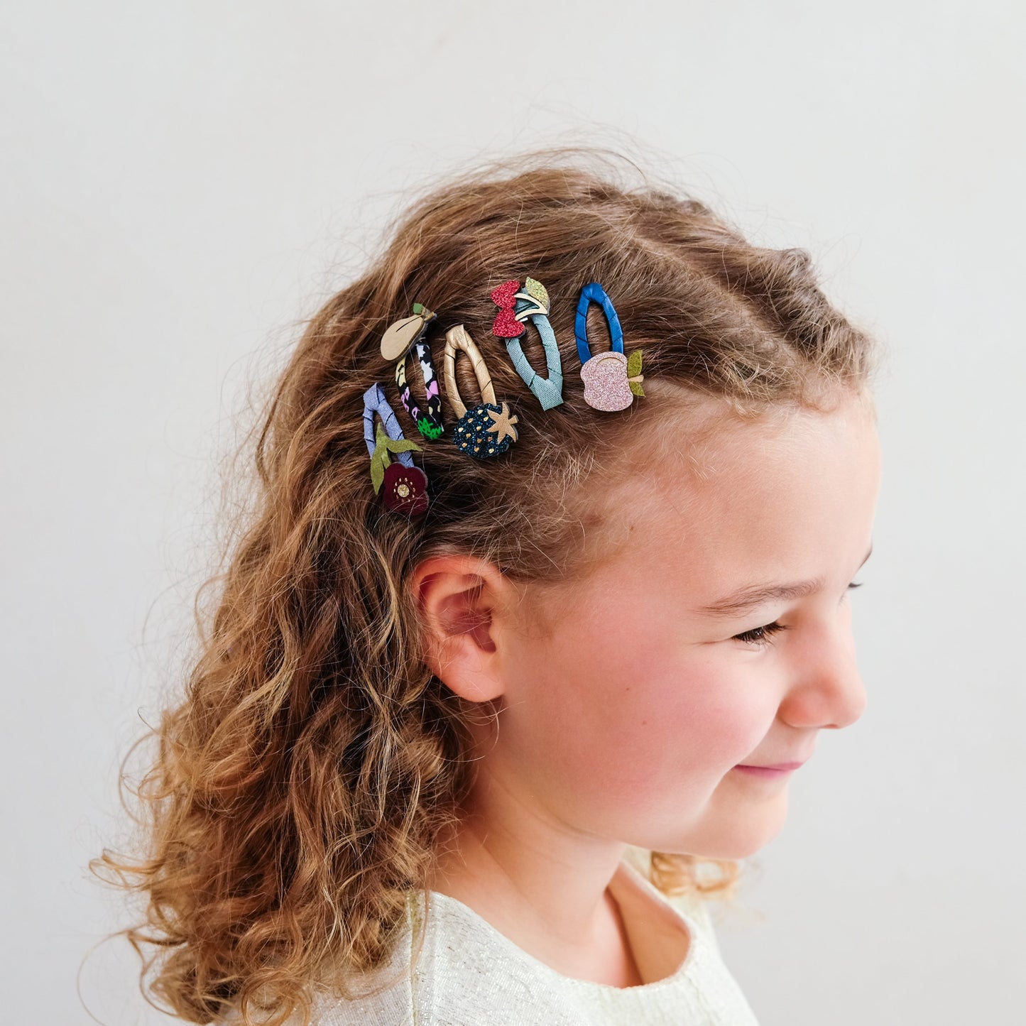 Winter Fruits Mini Hair Clips