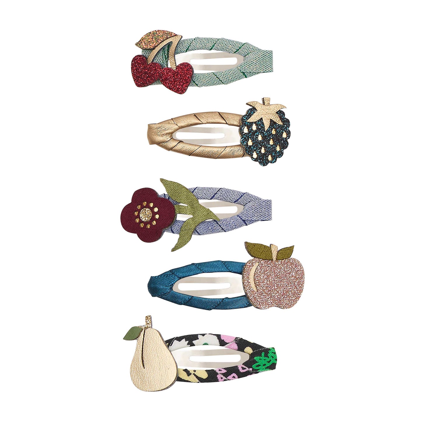 Winter Fruits Mini Hair Clips