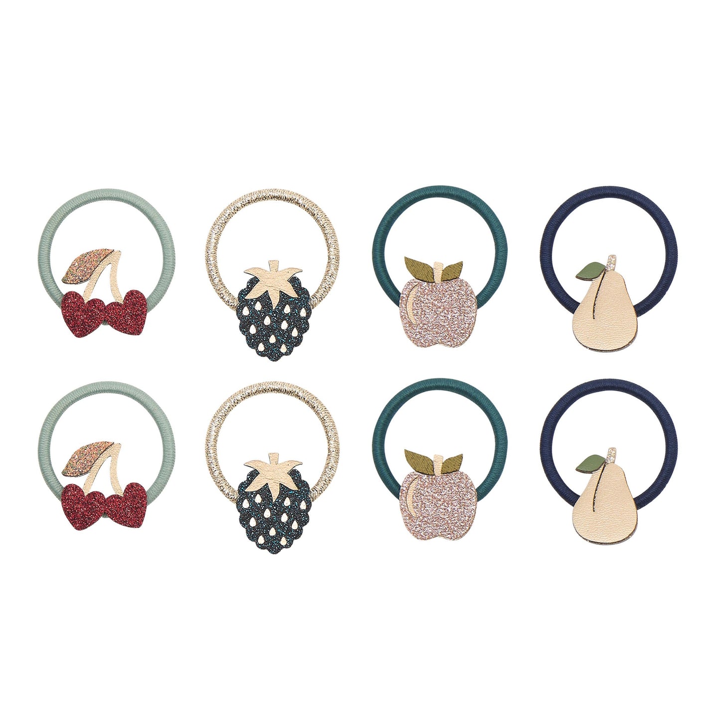 Winter Fruits Mini Hair Ties