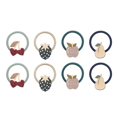 Winter Fruits Mini Hair Ties