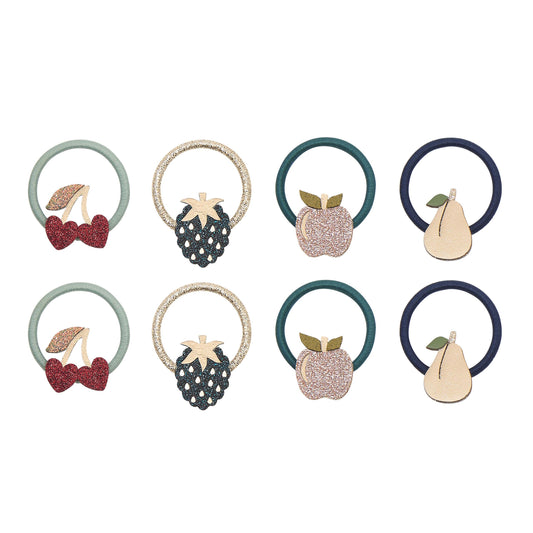 Winter Fruits Mini Hair Ties