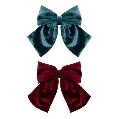 Velvet Agnes Bows