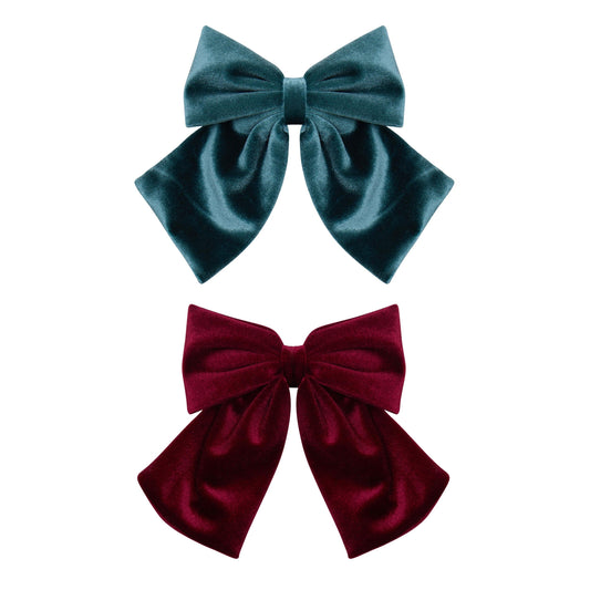Velvet Agnes Bows