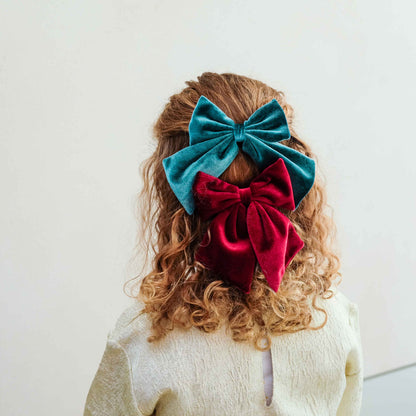 Velvet Agnes Bows