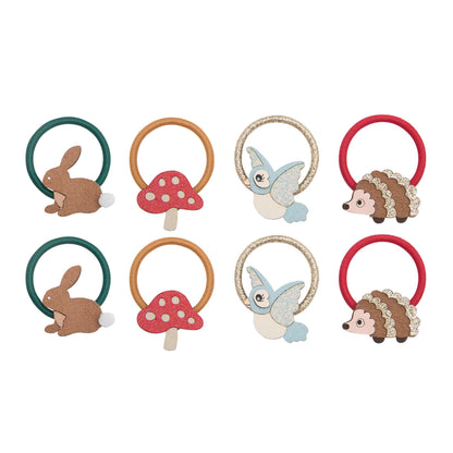 Woodland Pals Mini Hair Ties