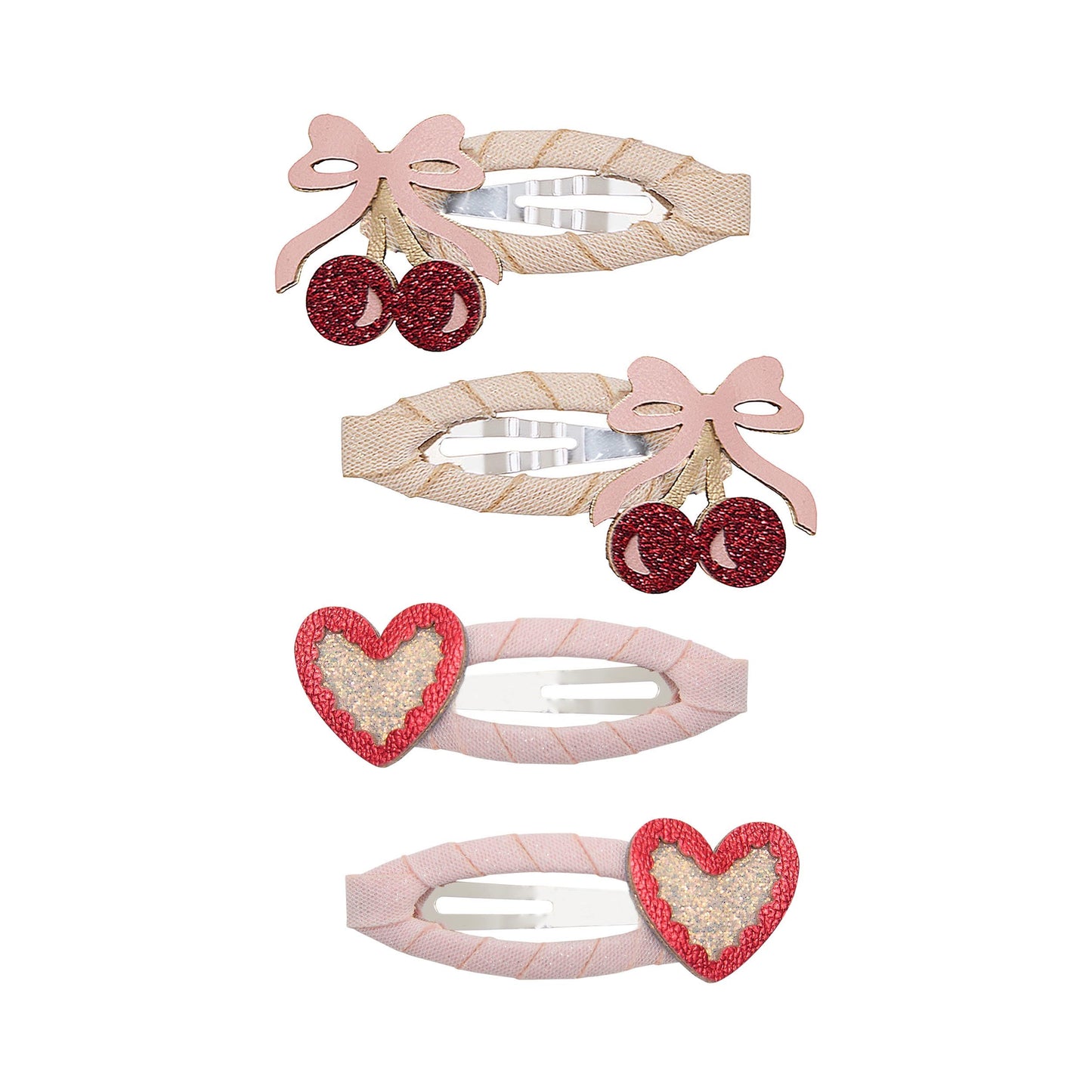 Fancy Cherries Hair Clips