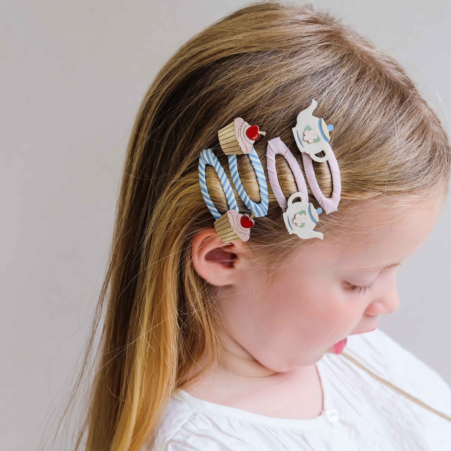 Afternoon Tea Hair Clips