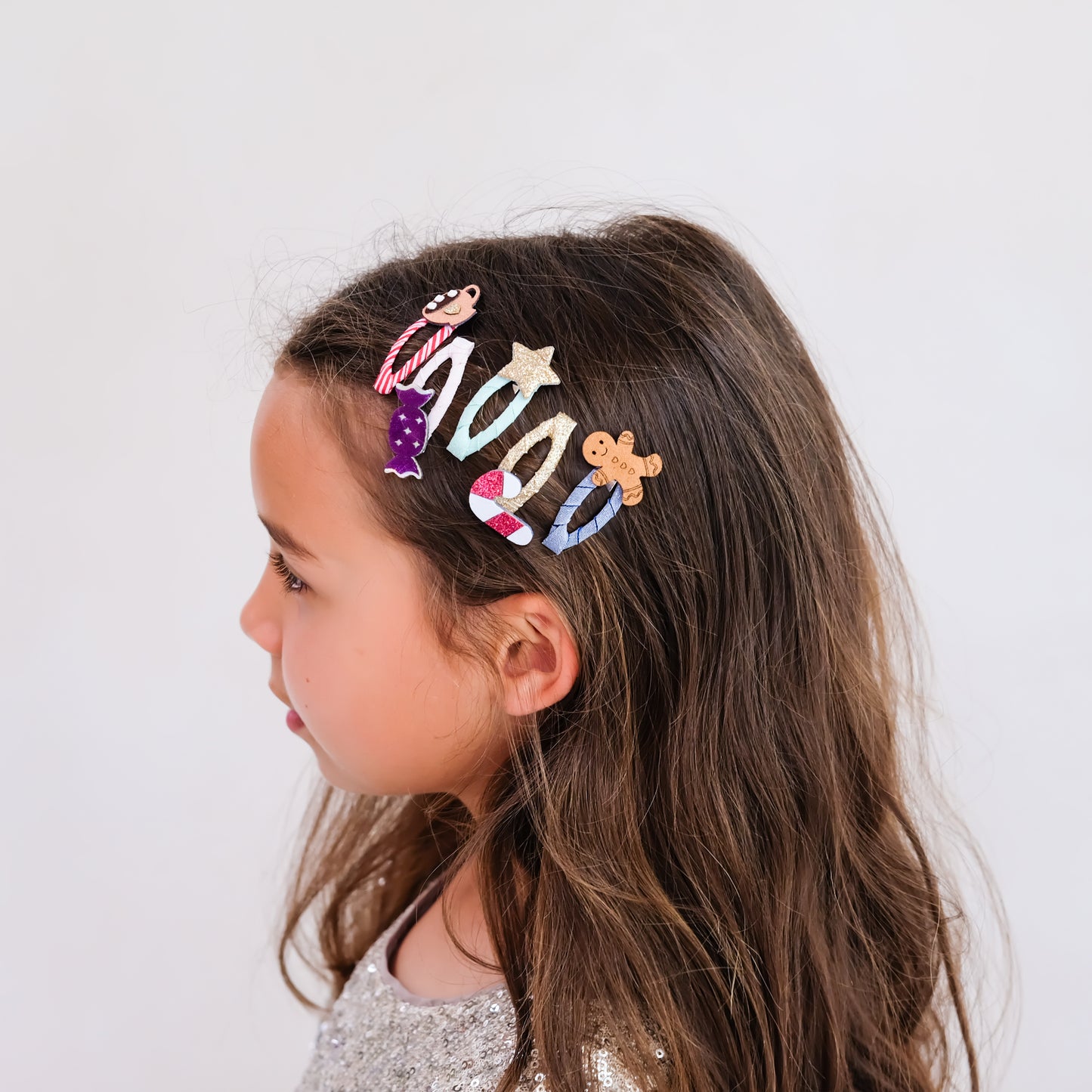 Cosy Christmas Food Mini Hair Clips