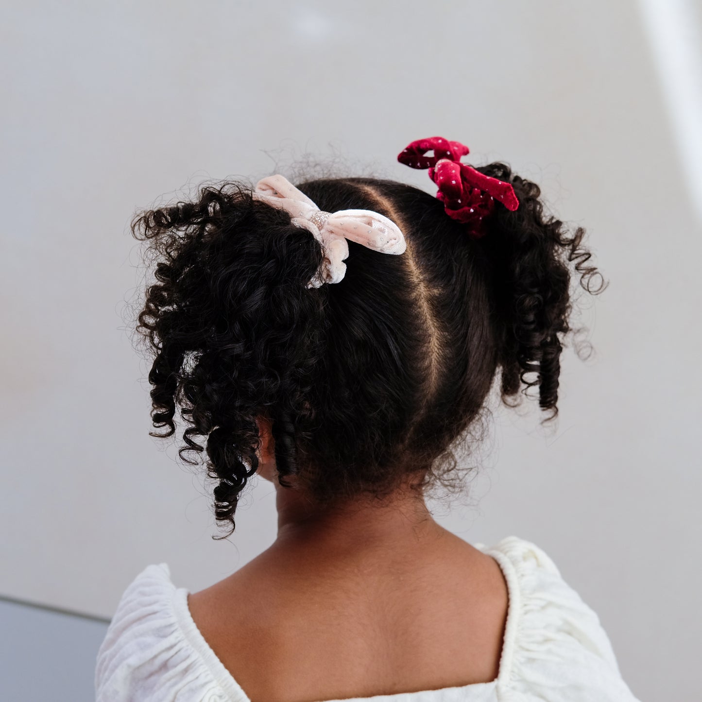 Velvet Bow Scrunchies