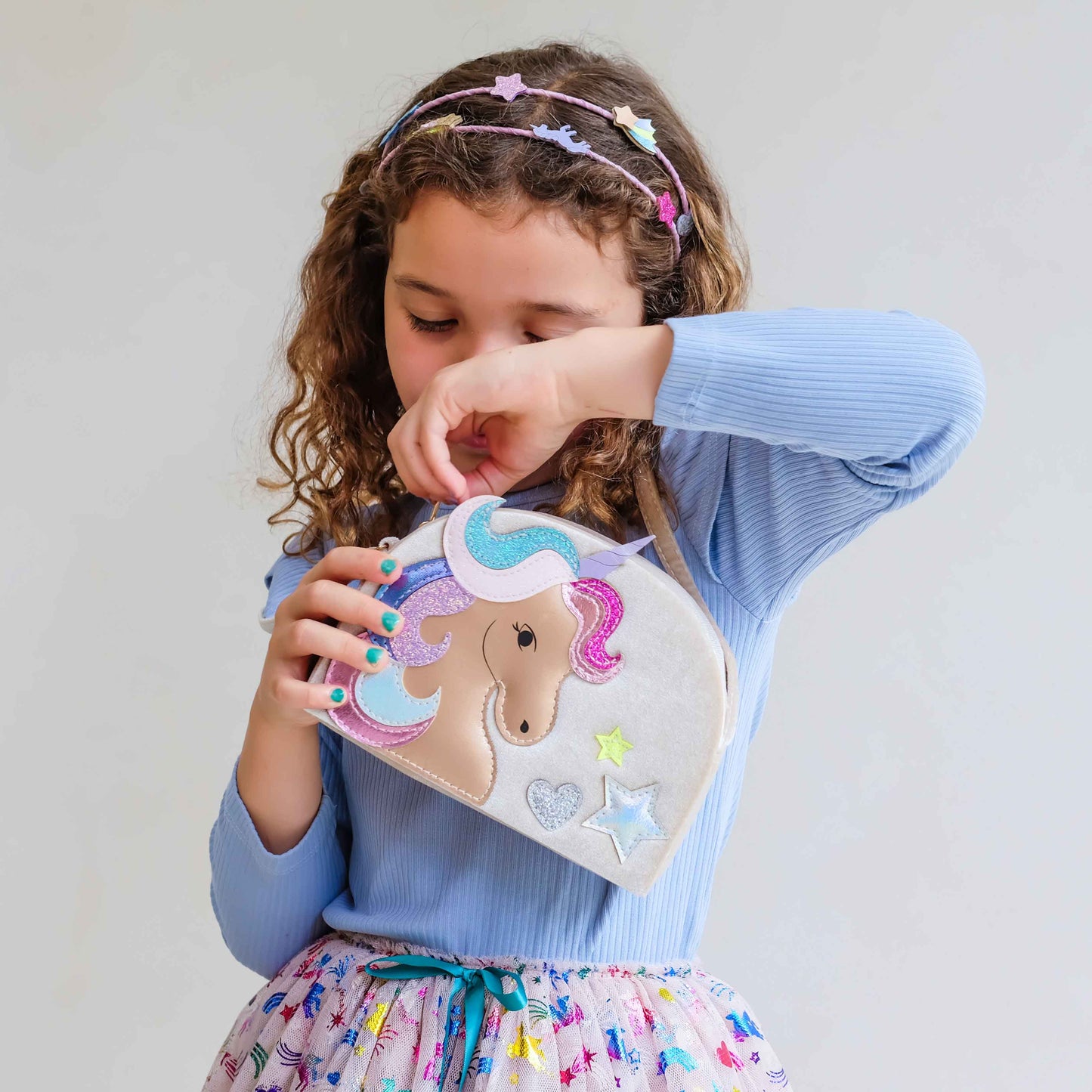 Velvet Unicorn Bag