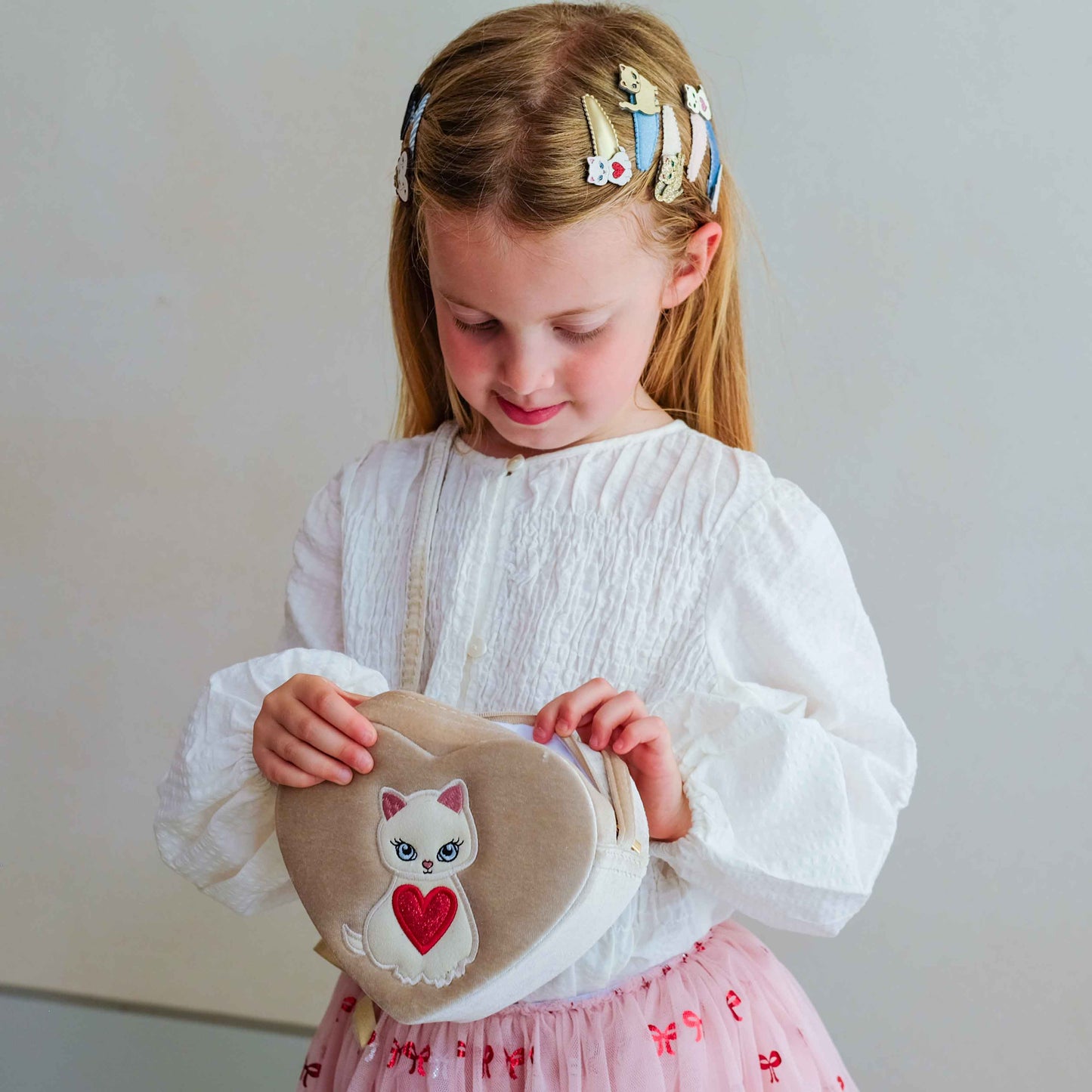 Kitty Heart Bag