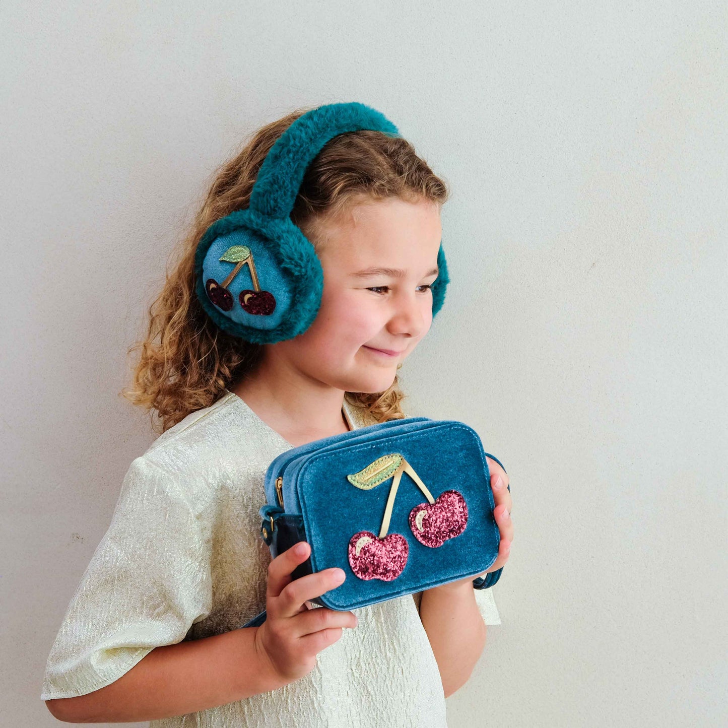 Velvet Cherries Bag