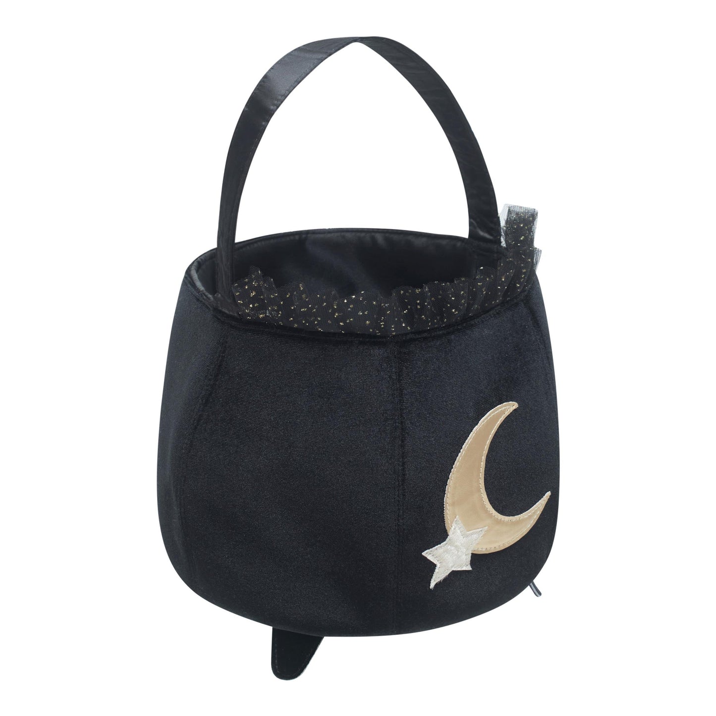 Black Cauldron Trick Or Treat Bag