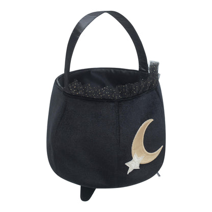 Black Cauldron Trick Or Treat Bag