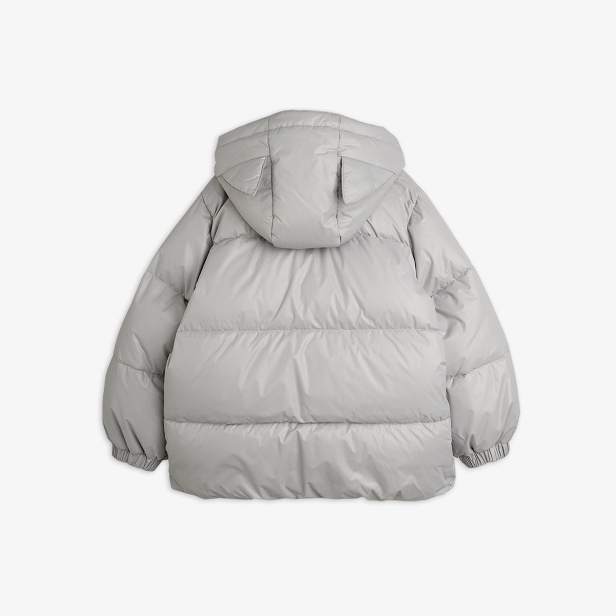 Mini Rodini Cat Ears Heavy Puffer Grey