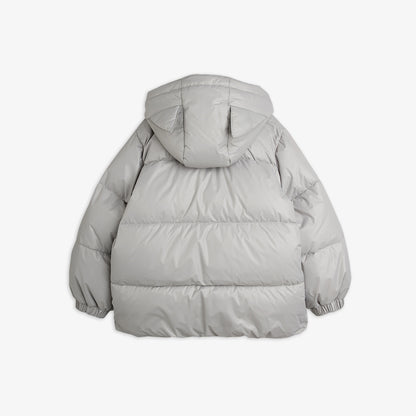Mini Rodini Cat Ears Heavy Puffer Grey
