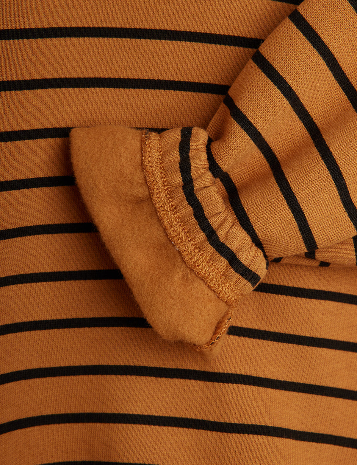 Mini Rodini Striped Sweatshirt Brown