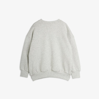 Mini Rodini Violas Panel Sweatshirt Grey Melange