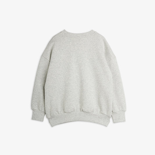Mini Rodini Violas Panel Sweatshirt Grey Melange