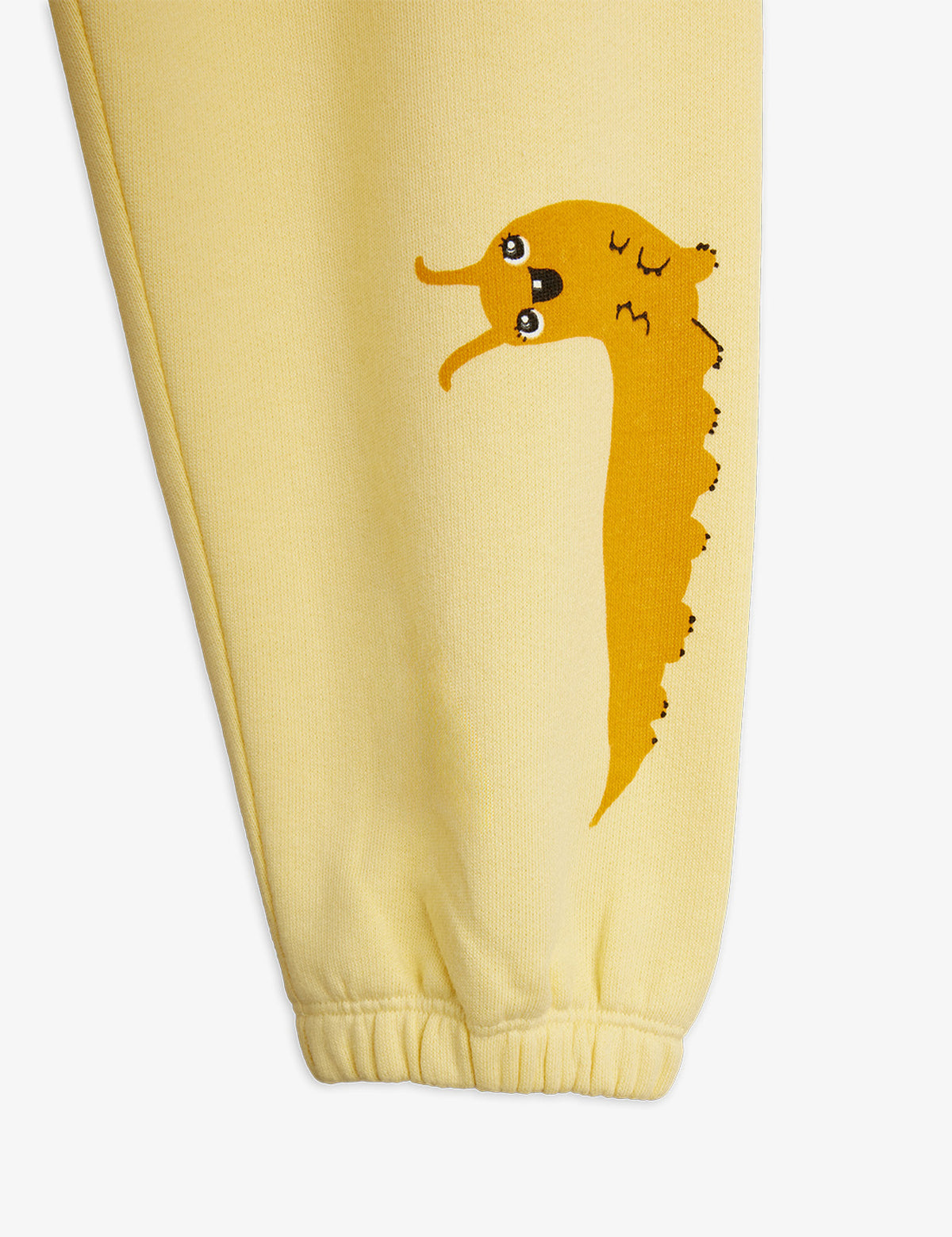 Mini Rodini Velvet Worm Sweat Set Yellow