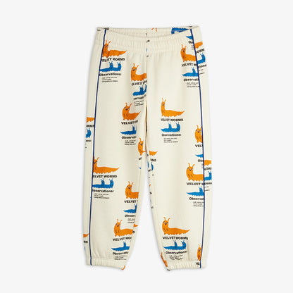 Mini Rodini Velvet Worms Piping Sweatpants Multi