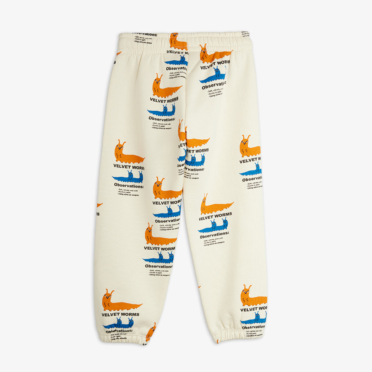 Mini Rodini Velvet Worms Piping Sweatpants Multi