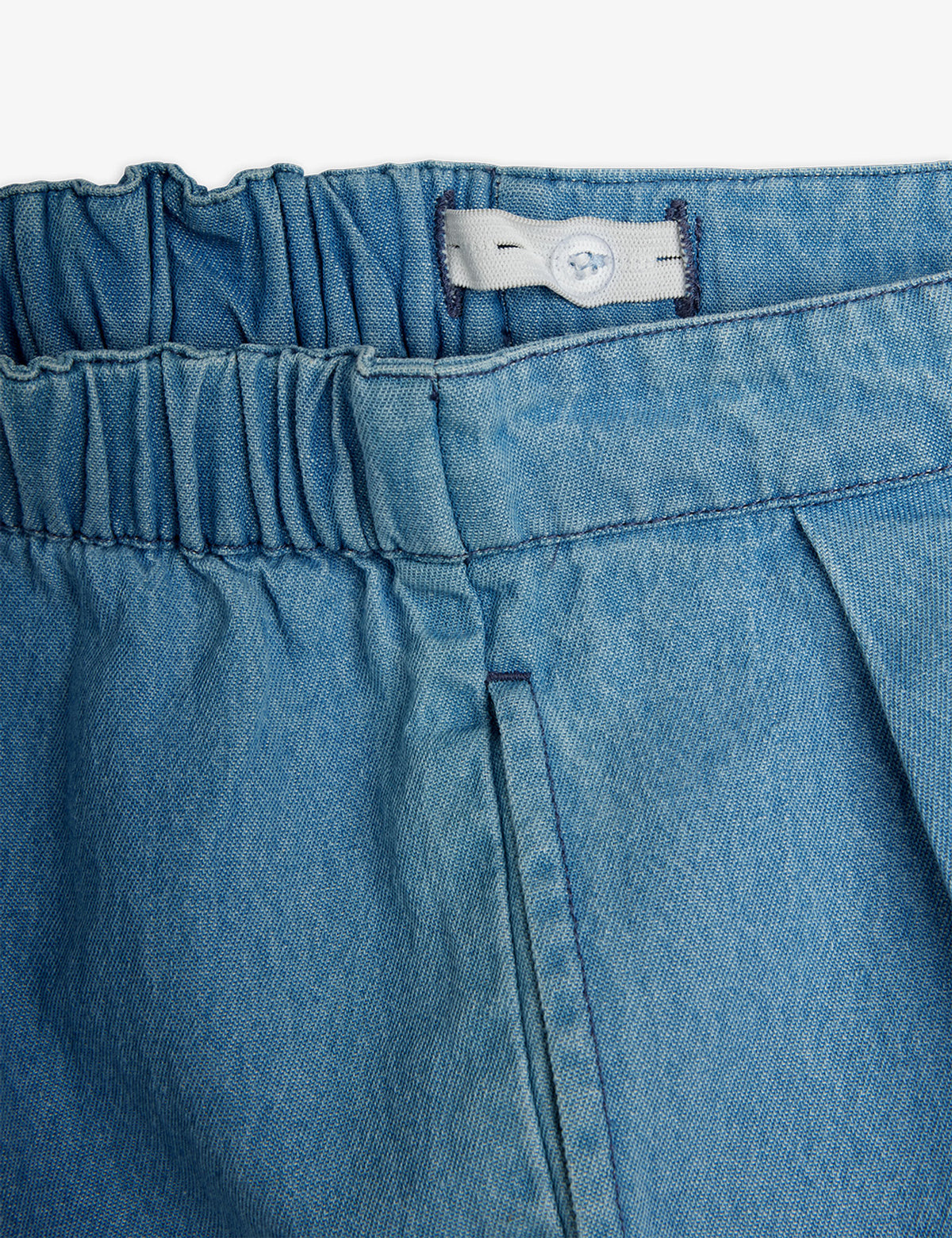 Mini Rodini Skunk Light Denim Trousers Blue