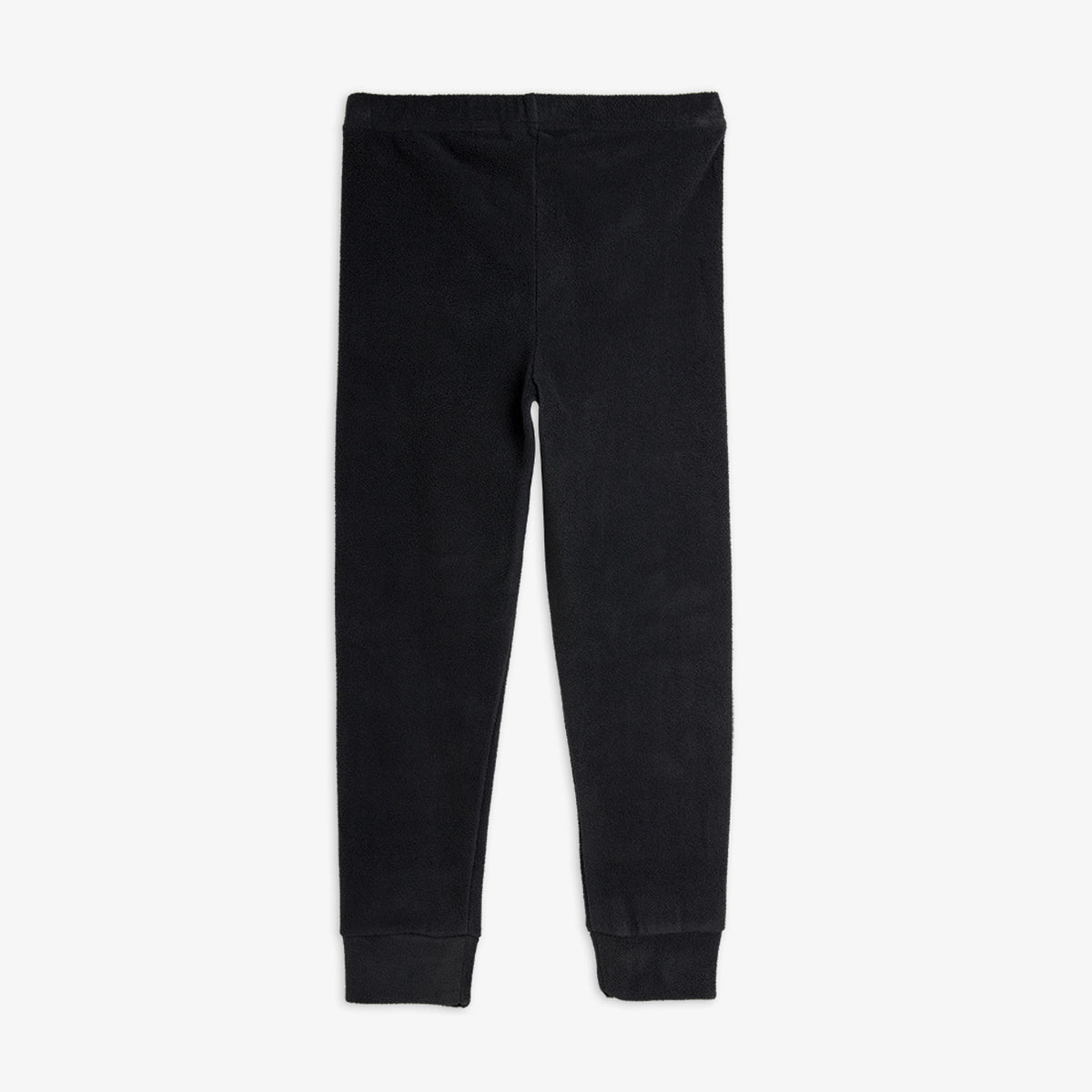 Mini Rodini Penguin Patch Microfleece Trousers Black