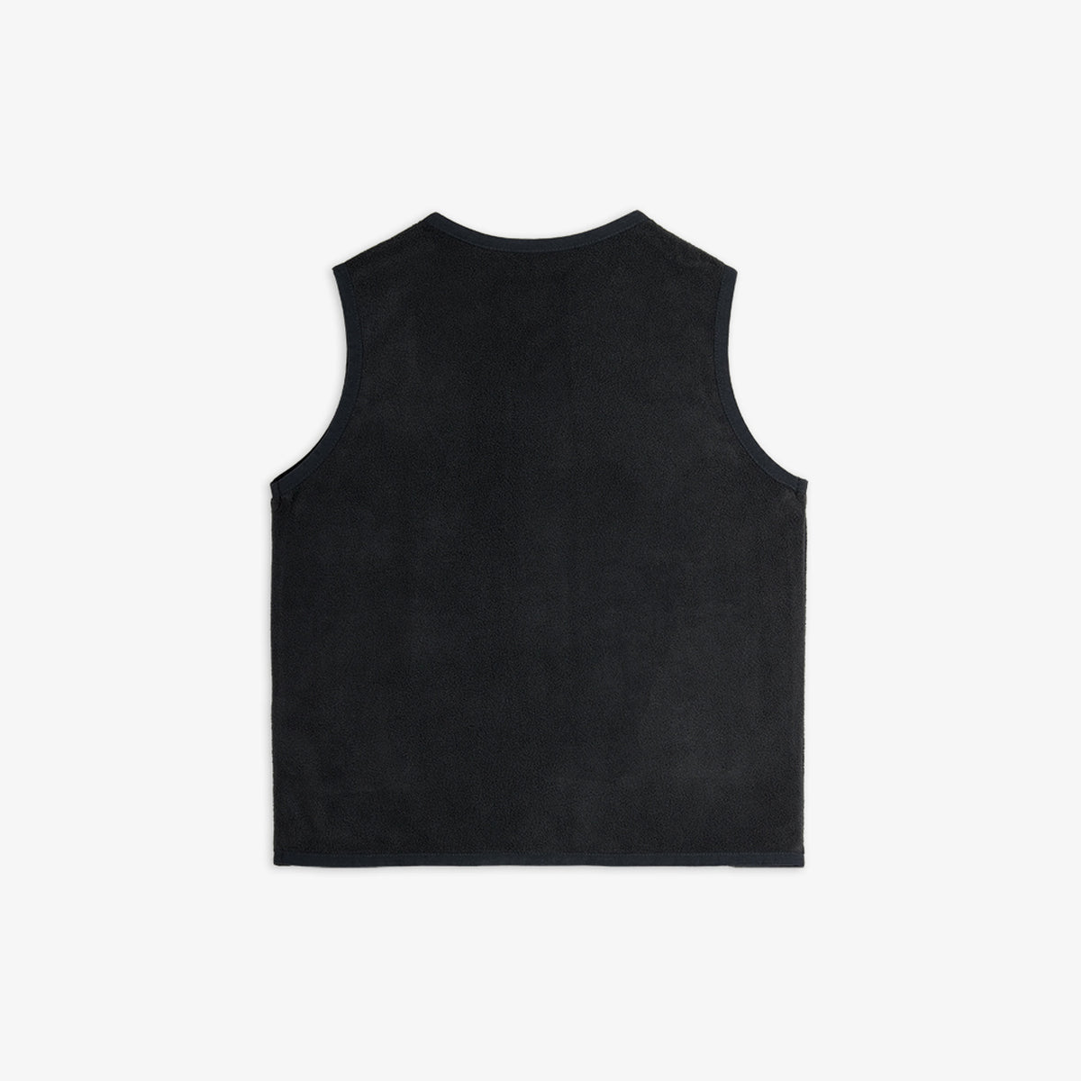 Mini Rodini Penguin Patch Microfleece Vest Black