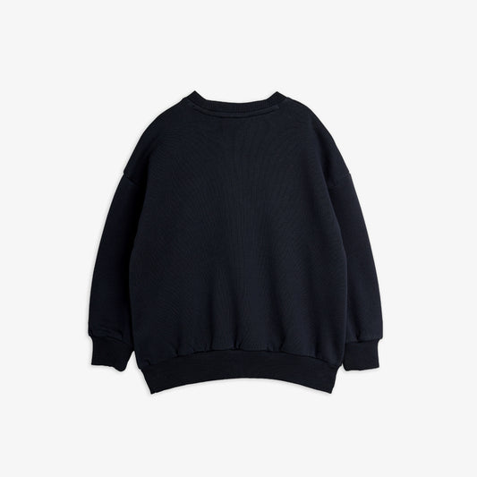 Mini Rodini Rabbit Appliqué Sweatshirt Black