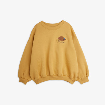 Mini Rodini Elephant Shrew Embroidered Sweatshirt Beige