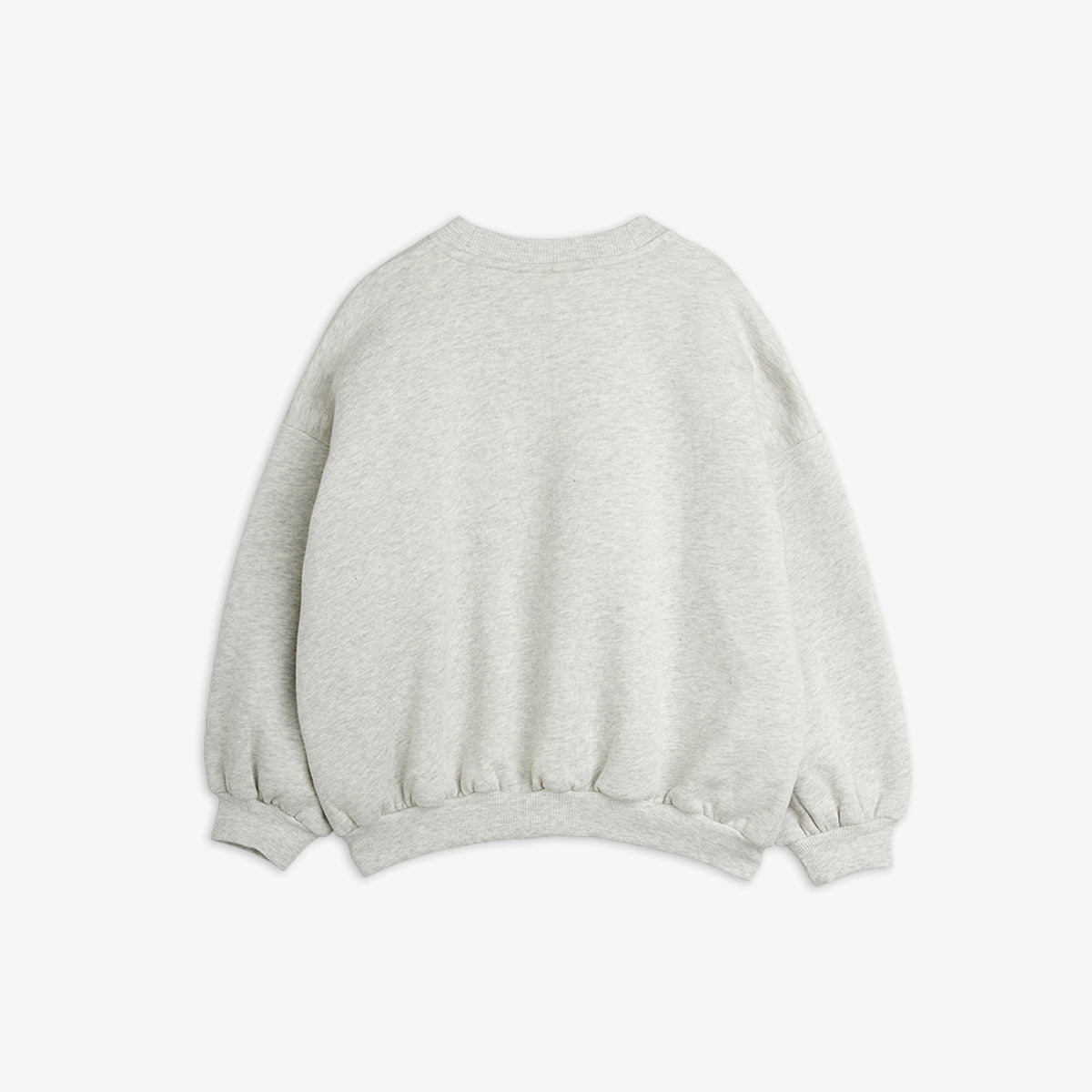 Mini Rodini Elephant Shrew Embroidered Sweatshirt Grey Melange