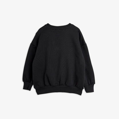 Mini Rodini Elephant Shrew Panel Sweatshirt Black