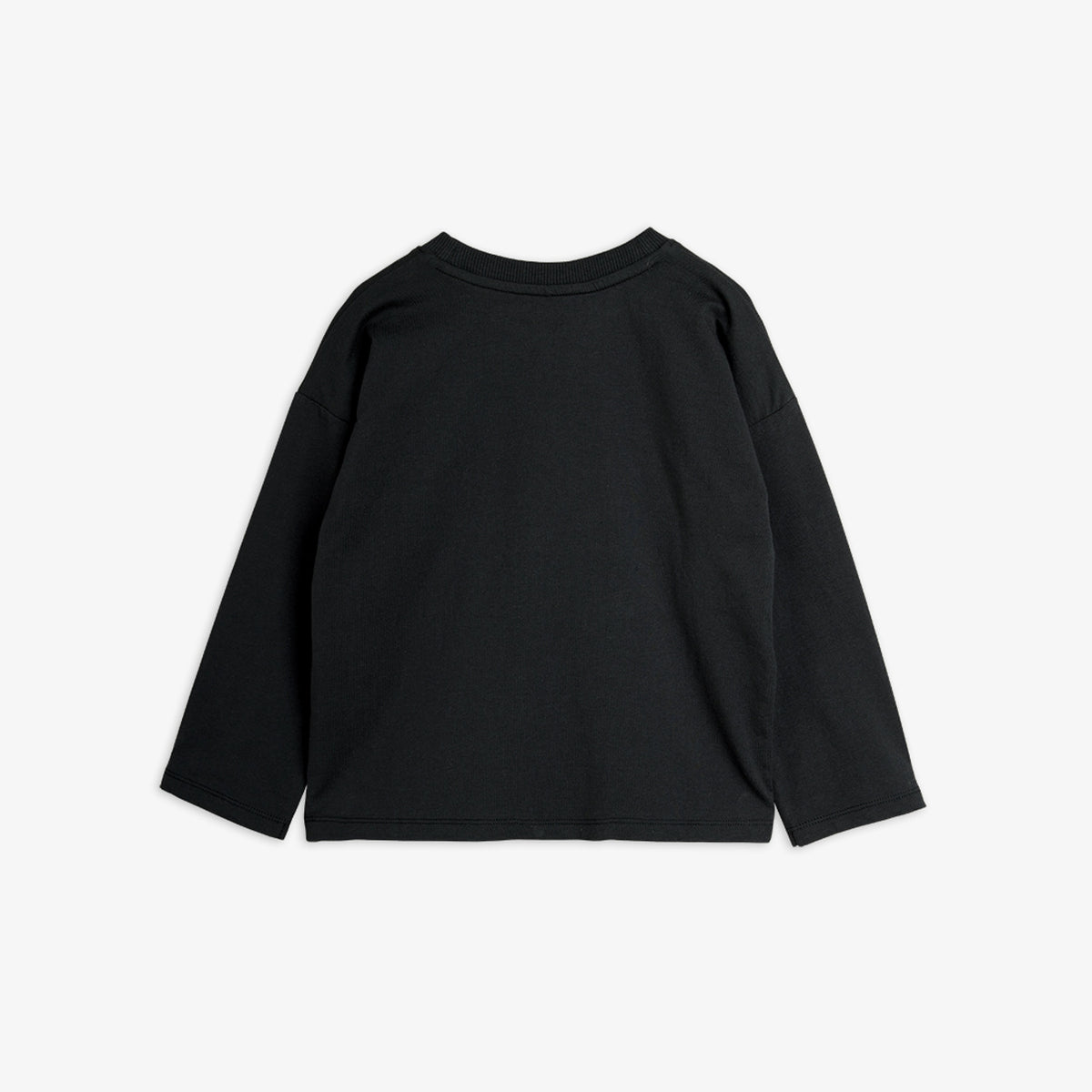 Mini Rodini Ritzratz Patch Long Sleeve T-Shirt Black