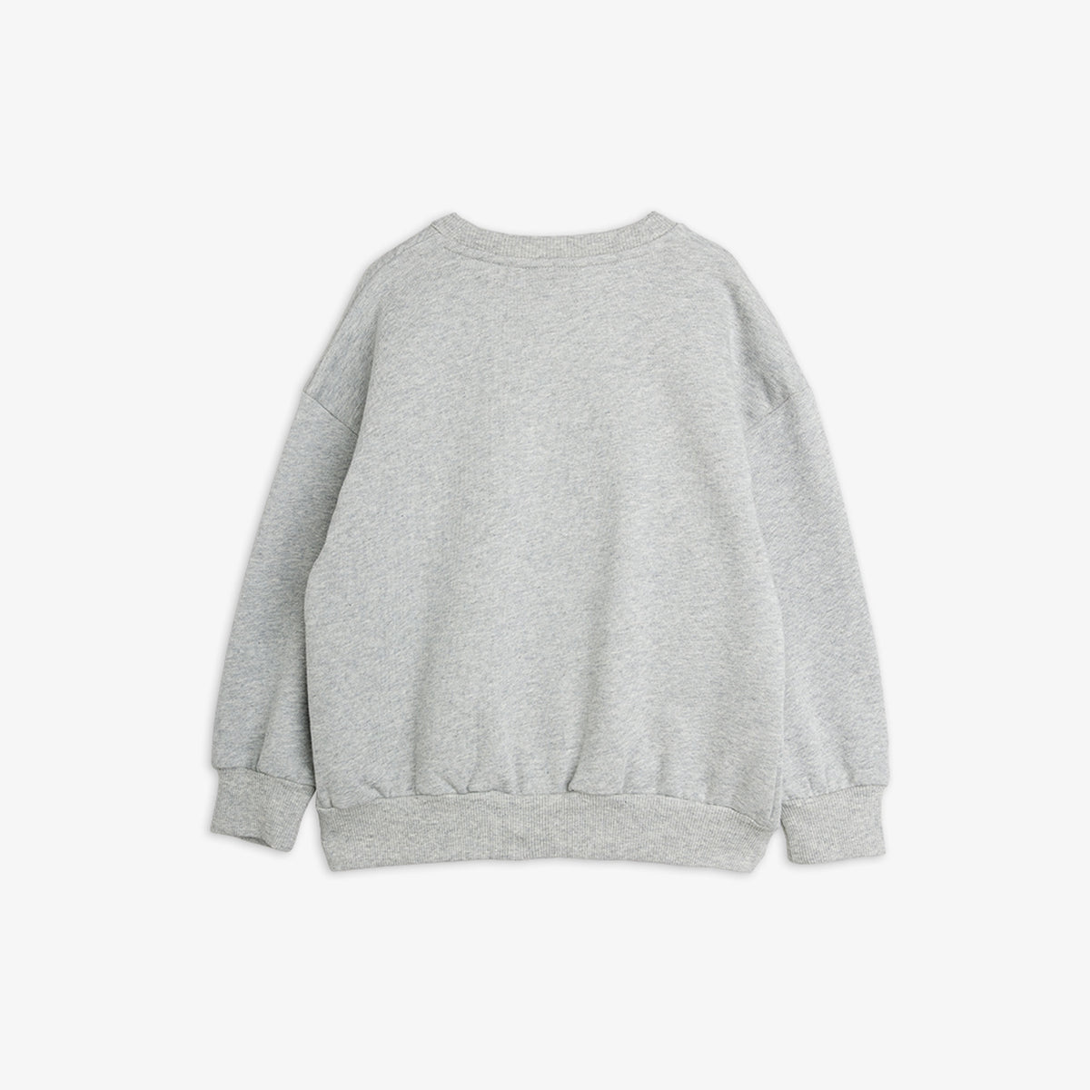 Mini Rodini Heart Appliqué Sweatshirt Grey Melange