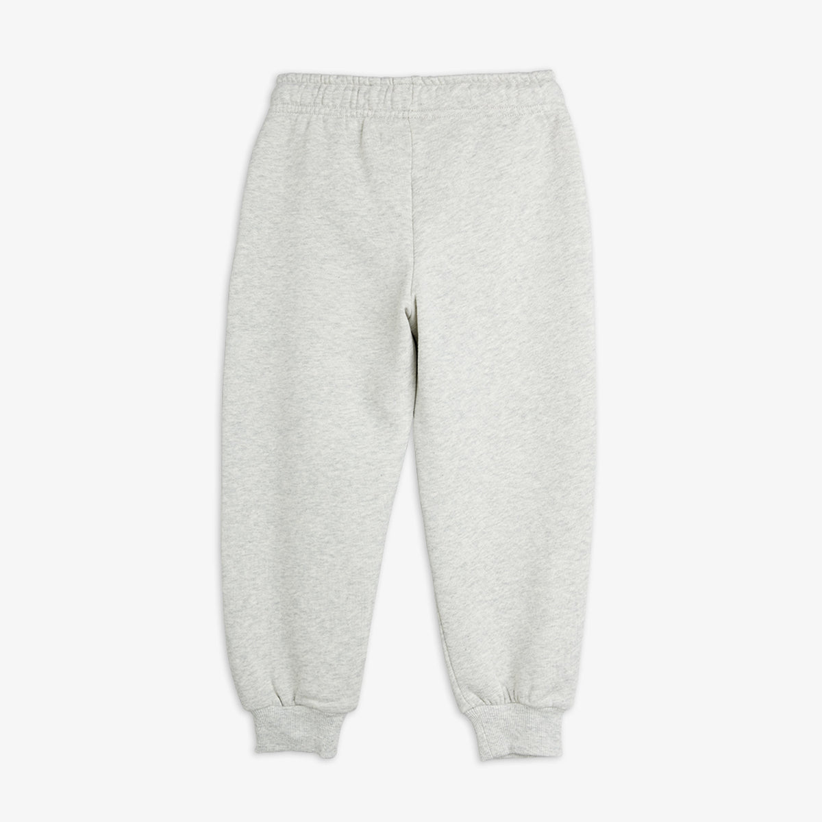 Mini Rodini Elephant Shrew Embroidered Sweatpants Grey Melange