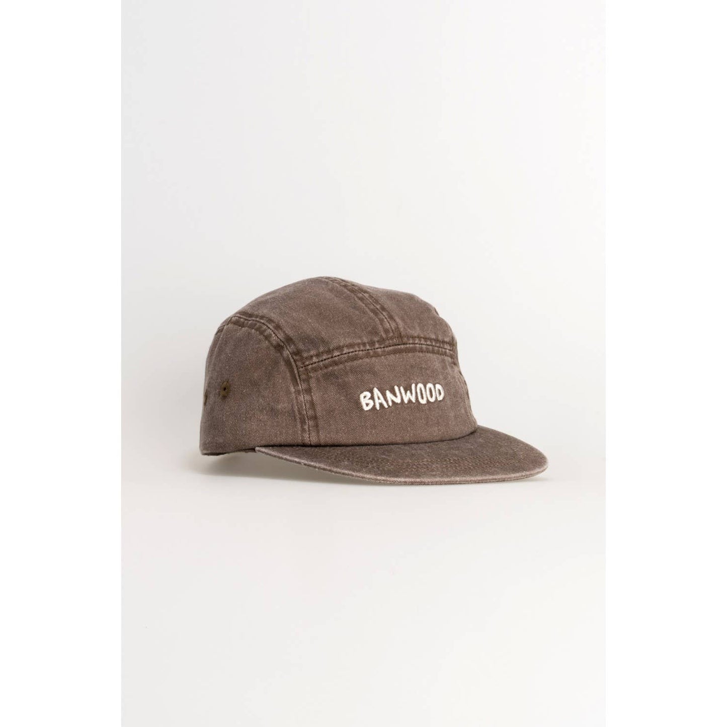 Banwood Washed 5 panel Cap - Browns