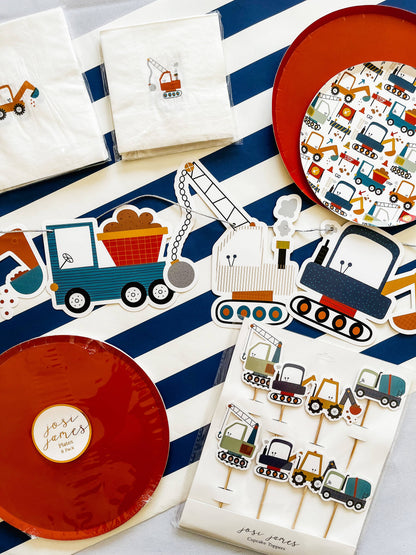 Builder Cupcake Toppers