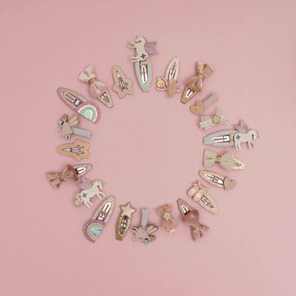 Unicorn And Rainbow Hair Clips